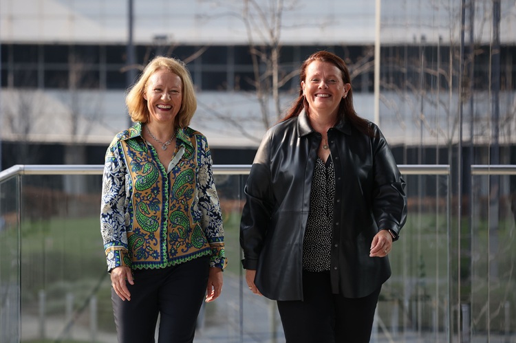 Pictured are TestReach’s co-CEOs and co-Founders, Sheena Bailey and Louella Morton.